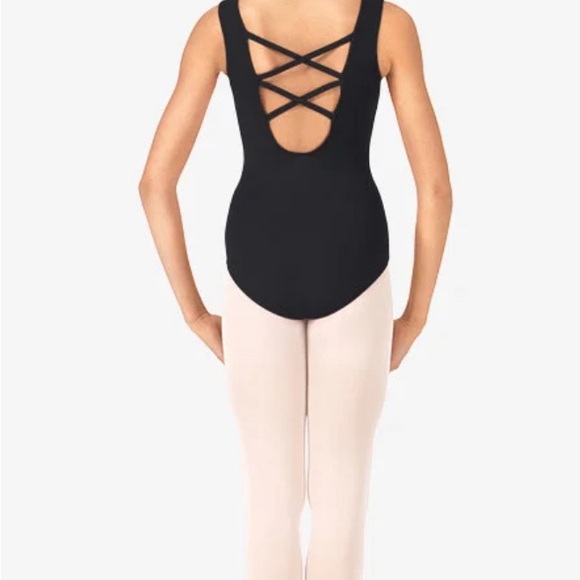 Girls Lattice Back Tank Leotard, size medium. Never worn. - Picture 2 of 8